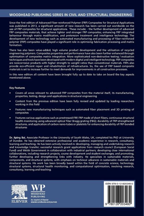 Produktbild: Advanced Fibre-Reinforced Polymer (FRP) Composites for Structural Applications