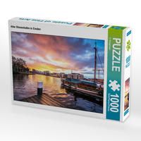 Produktbild: CALVENDO Puzzle Alter Binnenhafen in Emden 1000 Teile Lege-Gr&ouml;&szlig;e 64 x 48 cm Foto-Puzzle Bild von H. Dreegmeyer