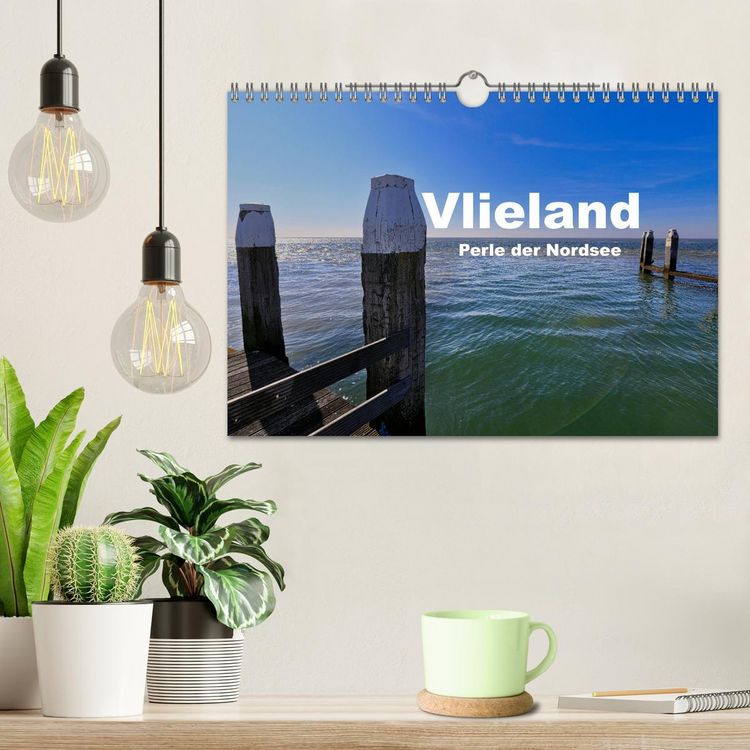 Produktbild: Vlieland Perle an der Nordsee (Wandkalender 2026 DIN A4 quer), CALVENDO Monatskalender
