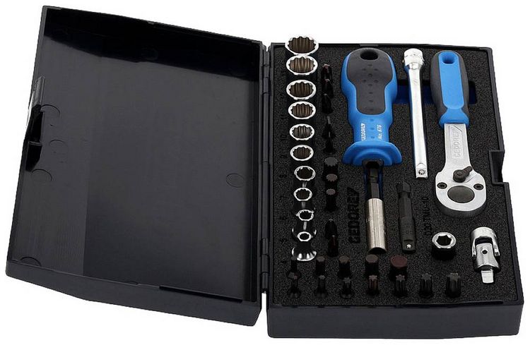 Produktbild: Gedore Steckschl&uuml;sselsatz metrisch 1/4\" (6.3 mm) 40teilig 1815660