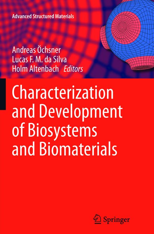 Produktbild: Characterization and Development of Biosystems and Biomaterials