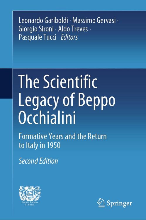Produktbild: The Scientific Legacy of Beppo Occhialini