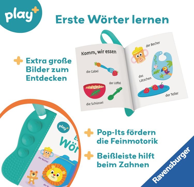 Produktbild: Play+ flip&pop Erste W&ouml;rter - ab 6 Monate