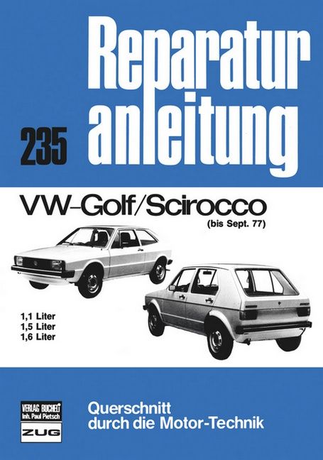 Produktbild: VW Golf Scirocco bis 09/77