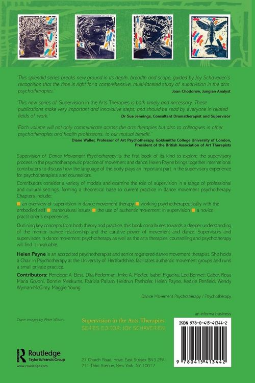 Produktbild: Supervision of Dance Movement Psychotherapy