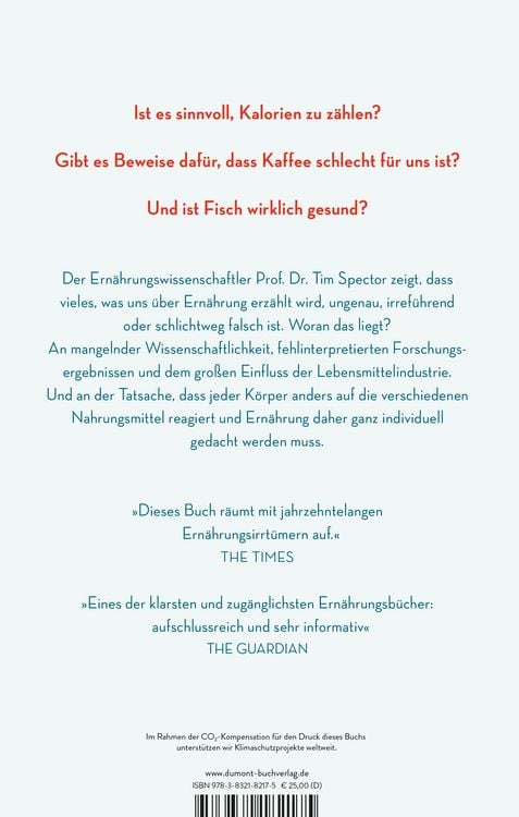 Produktbild: Die Wahrheit &uuml;ber unser Essen