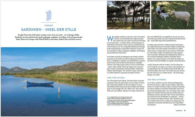 Produktbild: Secret Places Sardinien mit dem Wohnmobil