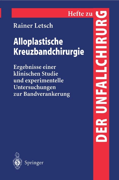 Produktbild: Alloplastische Kreuzbandchirurgie