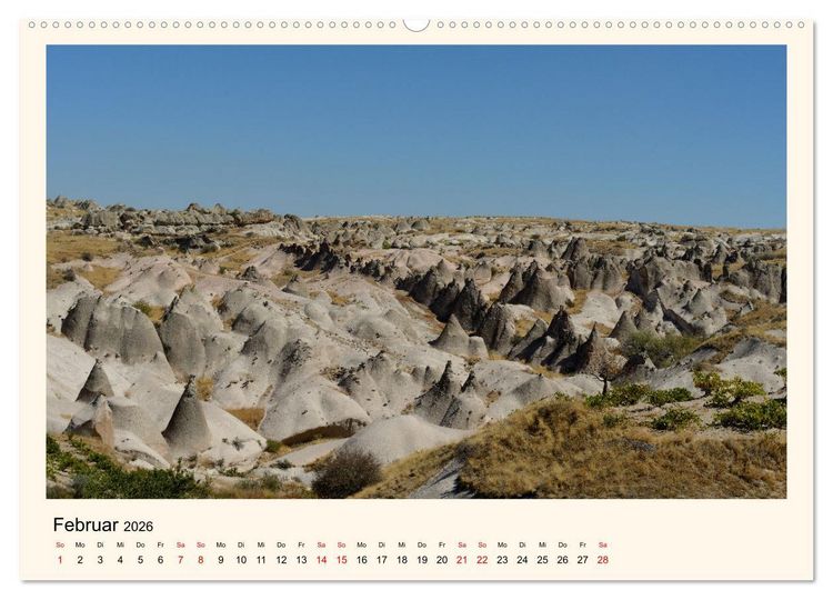 Produktbild: Kappadokien, im Land der Feenkamine (Wandkalender 2026 DIN A2 quer), CALVENDO Monatskalender