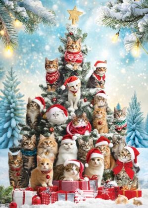 Produktbild: Der Katzen-Weihnachtsbaum