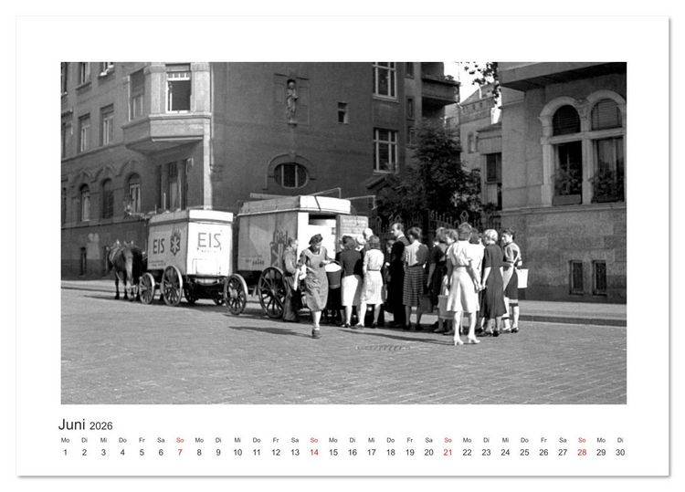 Produktbild: Leipzig : Fotografien von Karl Heinz Mai (1920-1964) (Tischkalender 2026 DIN A5 quer), CALVENDO Monatskalender