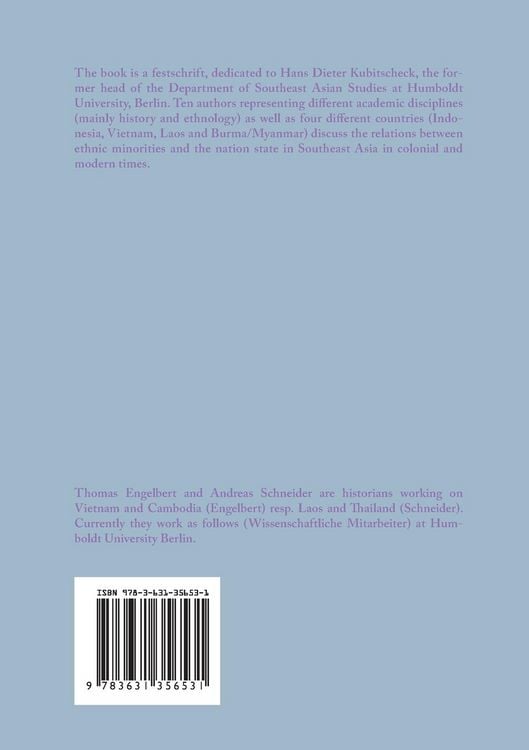 Produktbild: Ethnic Minorities and Nationalism in Southeast Asia