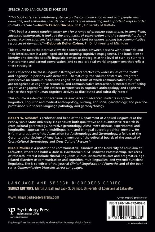 Produktbild: Dialogue and Dementia