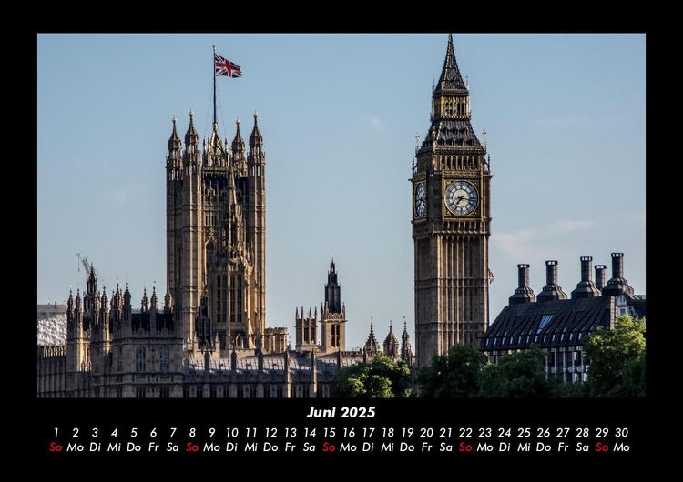 Produktbild: London - Impressionen 2025 Fotokalender DIN A3