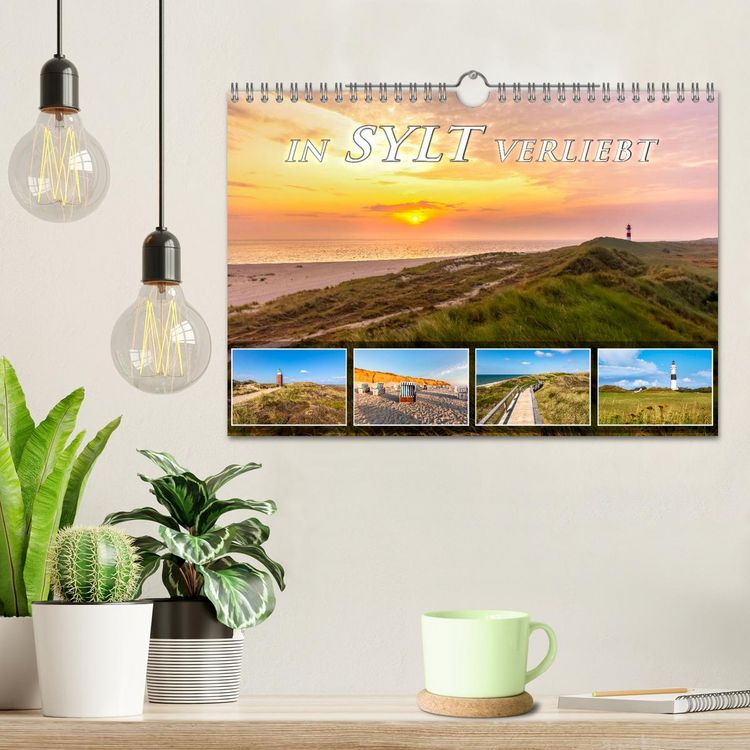 Produktbild: IN SYLT VERLIEBT (Wandkalender 2026 DIN A4 quer), CALVENDO Monatskalender