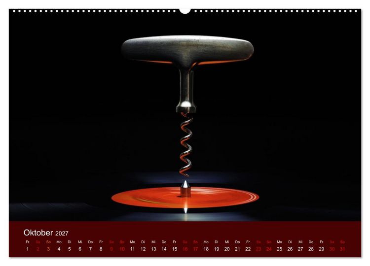 Produktbild: Vinyl im Fokus (hochwertiger Premium Wandkalender 2027 DIN A2 quer), Kunstdruck in Hochglanz