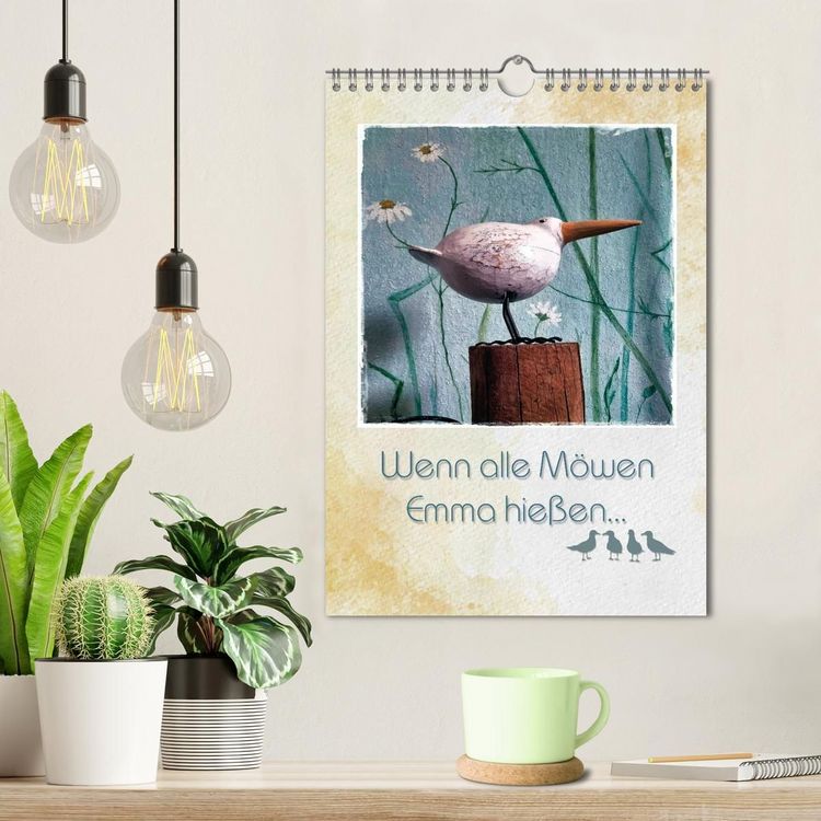 Produktbild: Wenn alle M&ouml;wen Emma hie&szlig;en... (Wandkalender 2027 DIN A4 hoch), CALVENDO Monatskalender