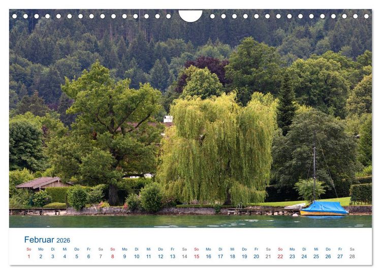 Produktbild: Sch&ouml;ner Tegernsee (Wandkalender 2026 DIN A4 quer), CALVENDO Monatskalender