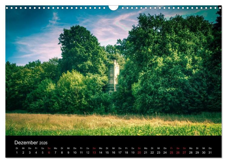 Produktbild: Dessau - Kulturlandschaft (Wandkalender 2026 DIN A3 quer), CALVENDO Monatskalender