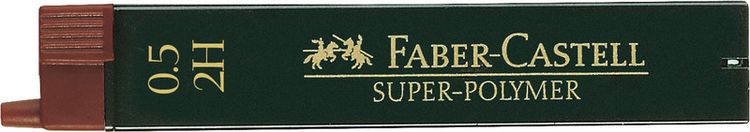 Produktbild: Faber-Castell Feinmine Super-Polymer 0,5mm 2H