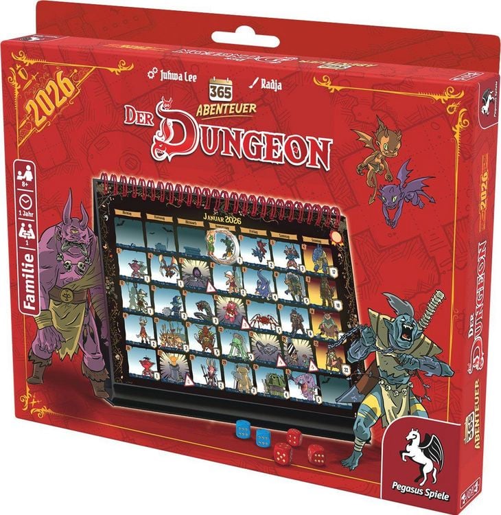 Produktbild: 365 Abenteuer - Der Dungeon [Edition 2026]