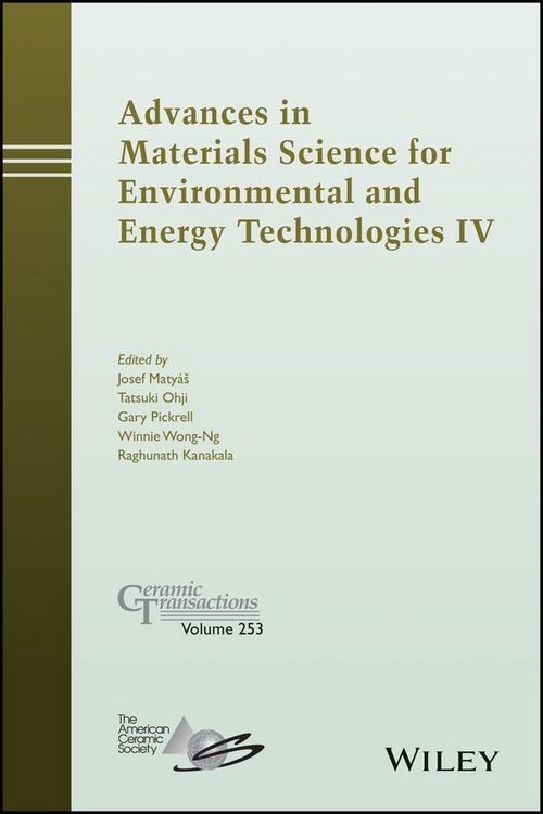 Produktbild: Advances in Materials Science for Environmental and Energy Technologies IV
