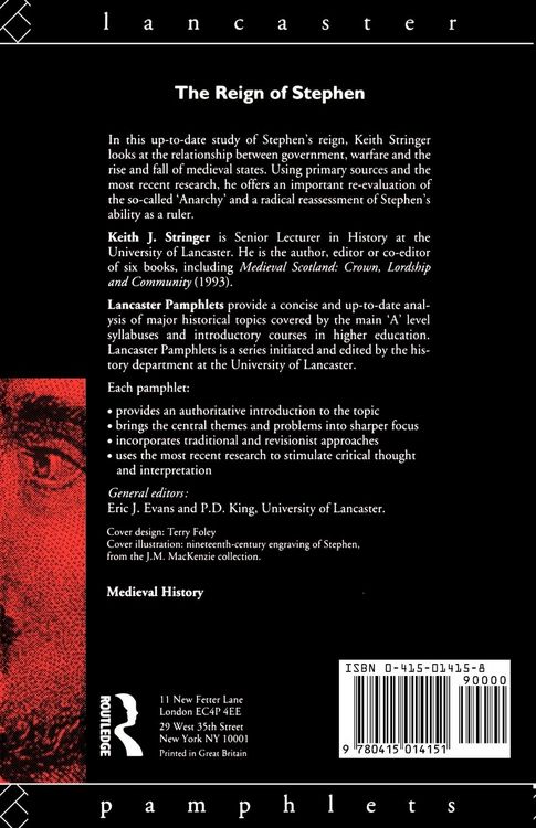 Produktbild: The Reign of Stephen