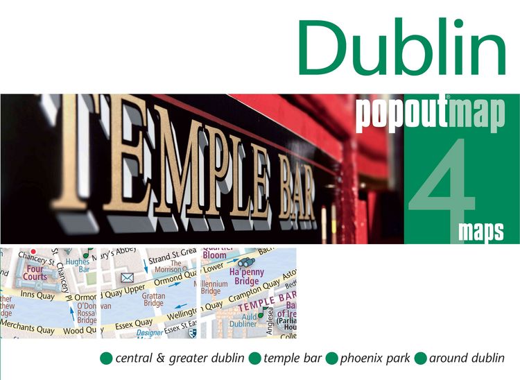 Produktbild: Dublin PopOut Map