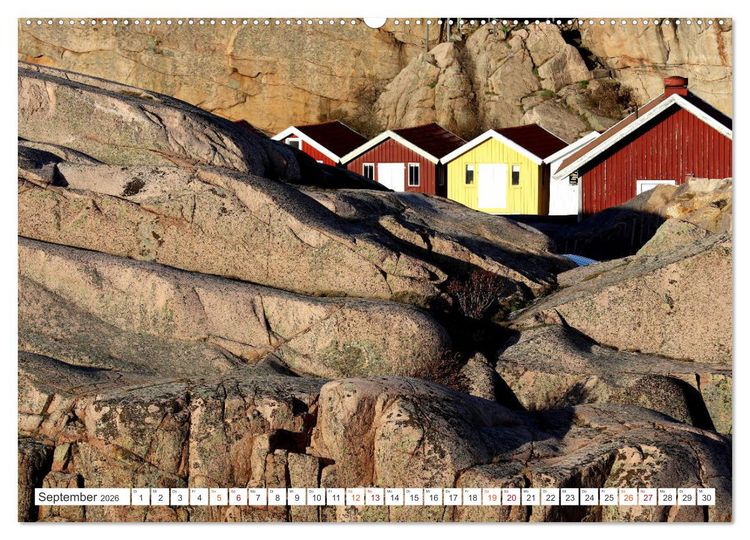 Produktbild: Schwedische Westk&uuml;ste (hochwertiger Premium Wandkalender 2026 DIN A2 quer), Kunstdruck in Hochglanz