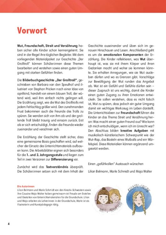 Produktbild: Grundschule Deutschunterricht. Unterrichtsmaterial zum Kamishibai-Bildkartenset: Der Grolltroll