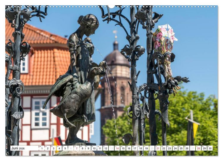 Produktbild: Niedersachsen (hochwertiger Premium Wandkalender 2026 DIN A2 quer), Kunstdruck in Hochglanz