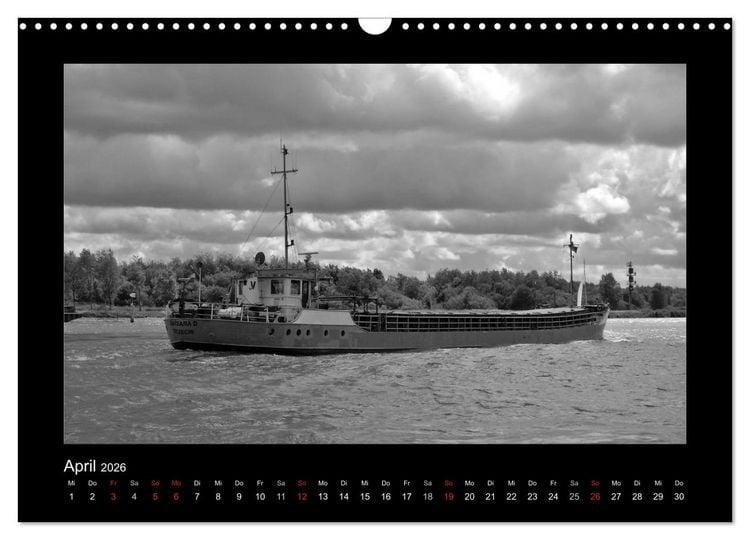 Produktbild: Alte Schiffe (Wandkalender 2026 DIN A3 quer), CALVENDO Monatskalender