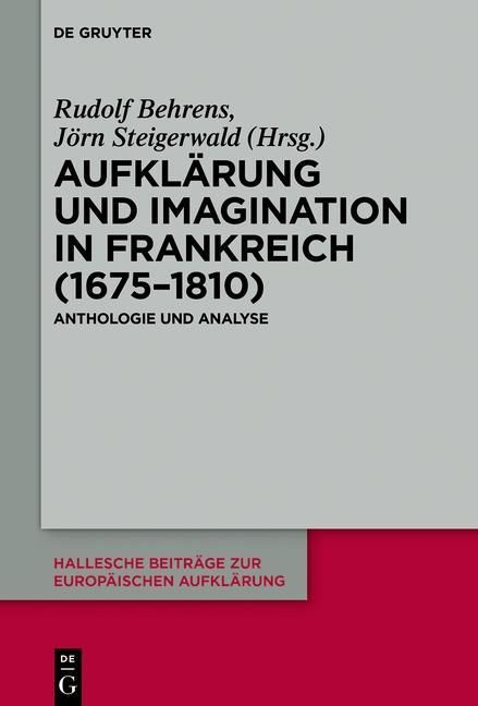 Produktbild: Aufkl&auml;rung und Imagination in Frankreich (1675-1810)