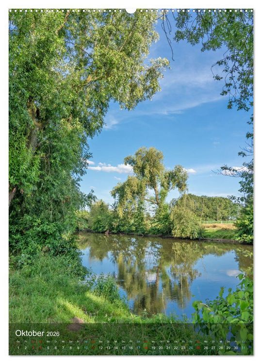 Produktbild: Die Rur im Kreis Heinsberg (hochwertiger Premium Wandkalender 2026 DIN A2 hoch), Kunstdruck in Hochglanz