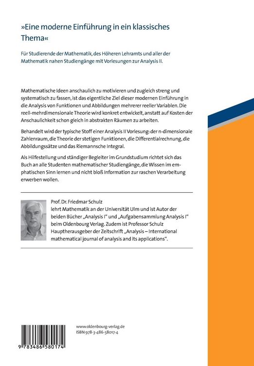 Produktbild: Analysis II