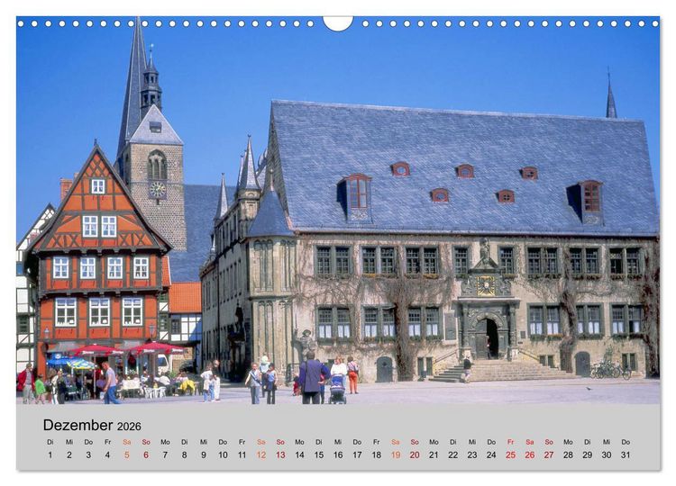 Produktbild: UNESCO Welterbest&auml;tten in Deutschland (Wandkalender 2026 DIN A3 quer), CALVENDO Monatskalender