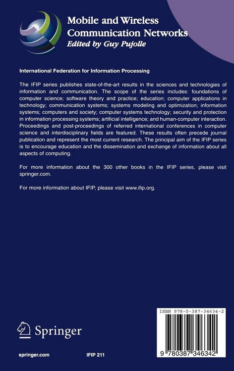Produktbild: Mobile and Wireless Communication Networks