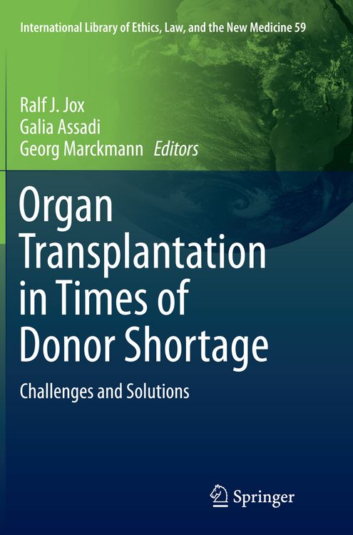 Produktbild: Organ Transplantation in Times of Donor Shortage