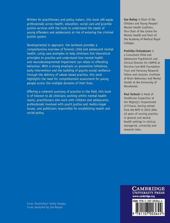 Produktbild: Forensic Child and Adolescent Mental Health