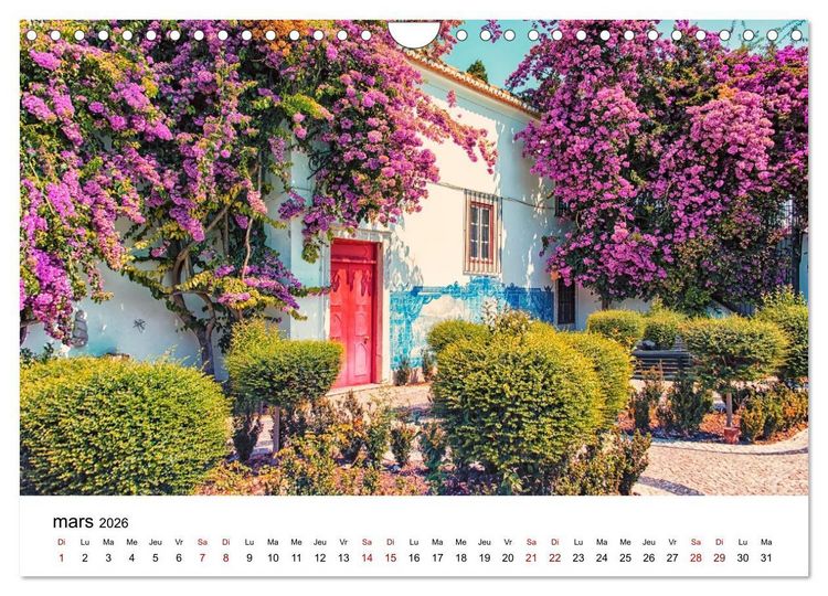 Produktbild: S&eacute;duisant Portugal (Calendrier mural 2026 DIN A4 vertical), CALVENDO calendrier mensuel