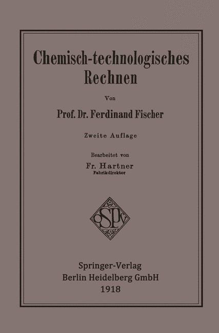 Produktbild: Chemisch-technologisches Rechnen