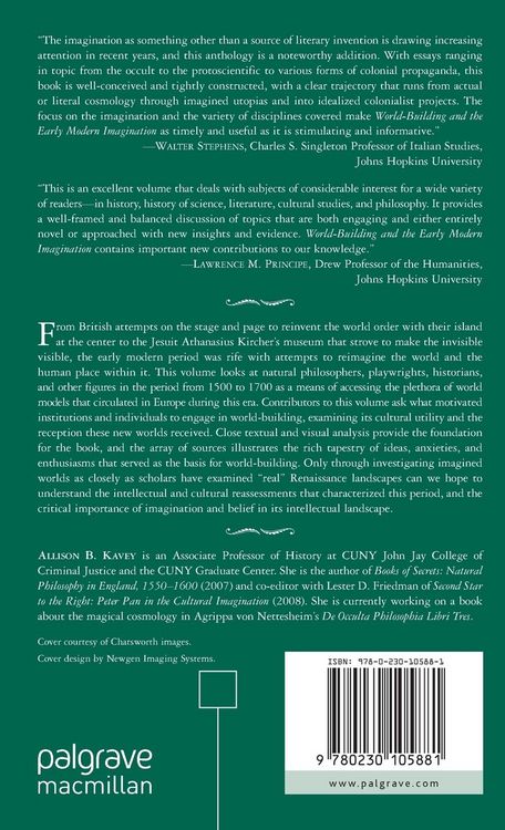 Produktbild: World-Building and the Early Modern Imagination