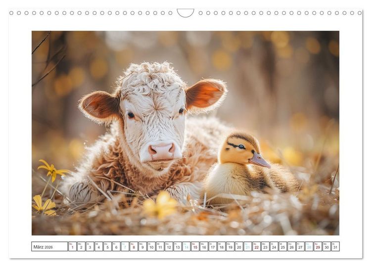 Produktbild: Schottische Hochland Rinder (Wandkalender 2026 DIN A3 quer), CALVENDO Monatskalender
