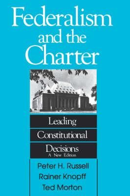 Produktbild: Federalism and the Charter