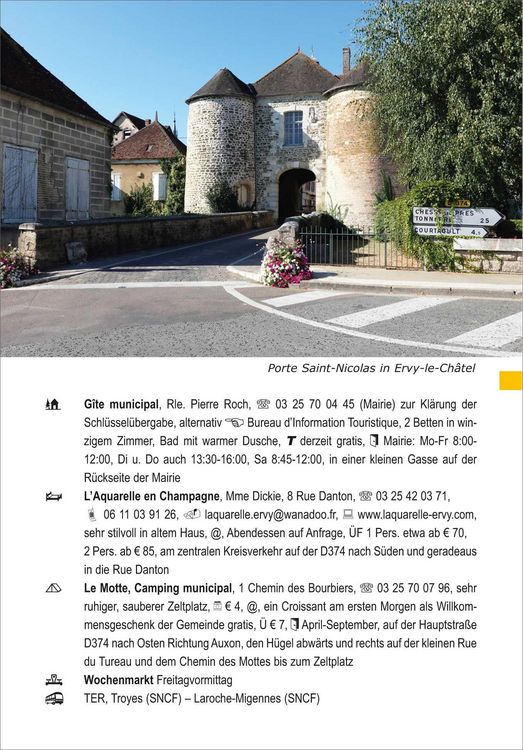 Produktbild: Frankreich: Jakobsweg Via Campaniensis von Rocroi nach V&eacute;zelay
