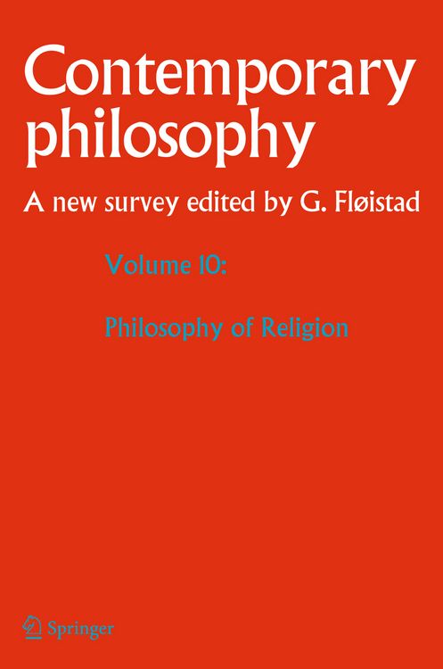 Produktbild: Volume 10: Philosophy of Religion