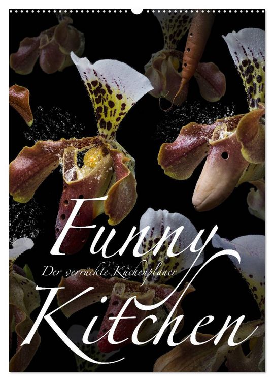 Produktbild: Funny Kitchen - Der verr&uuml;ckte K&uuml;chenplaner (Wandkalender 2026 DIN A2 hoch), CALVENDO Monatskalender