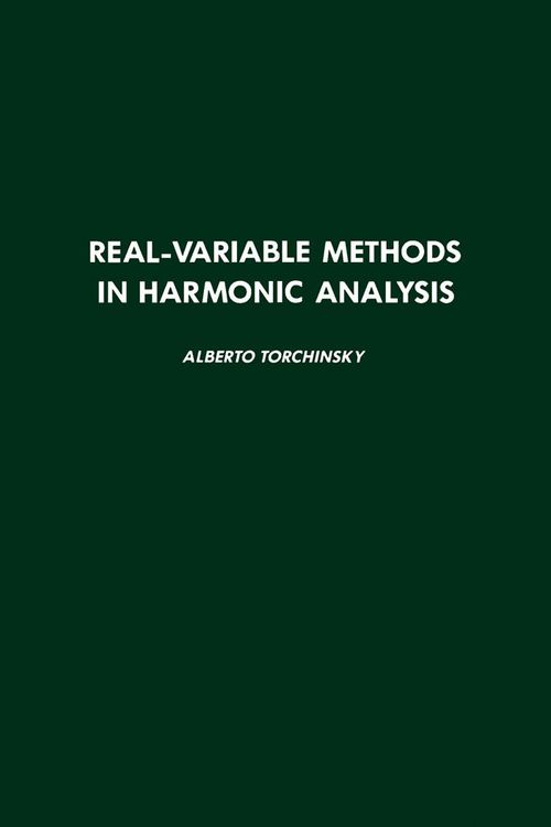 Produktbild: Real-Variable Methods in Harmonic Analysis