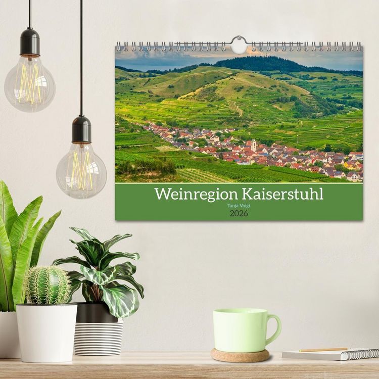 Produktbild: Weinregion Kaiserstuhl (Wandkalender 2026 DIN A4 quer), CALVENDO Monatskalender