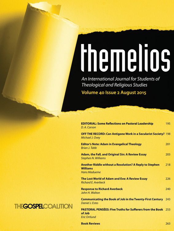 Produktbild: Themelios, Volume 40, Issue 2